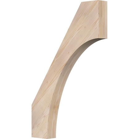 Ekena Millwork 3 1/2"W x 24"D x 36"H Westlake Smooth Knee Brace, Douglas Fir BRC04X24X36WTL00SDF